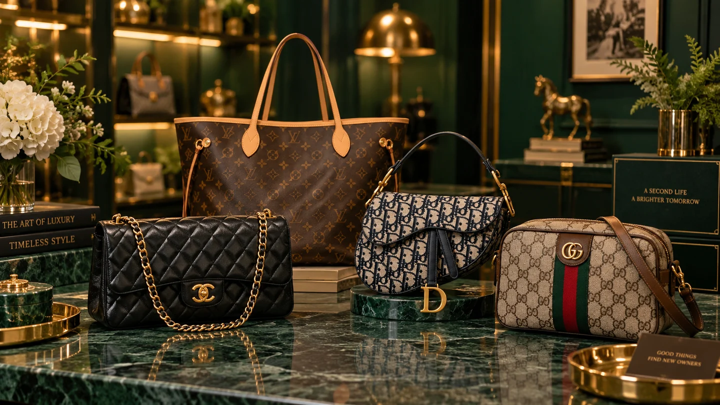 กระเป๋าแบรนด์เนม Louis Vuitton Chanel Dior และ Gucci
