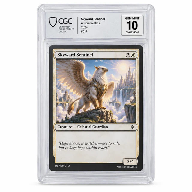 ตัวอย่างสินค้า การ์ดเกรด