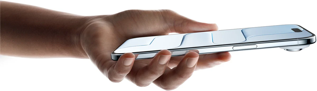 iPhone Air สีสกายบลู ภาพผลิตภัณฑ์อย่างเป็นทางการจาก Apple